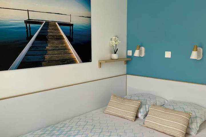 Gîte pour 5 personnes, avec piscine, animaux acceptés dans Plage Camp Long - 2