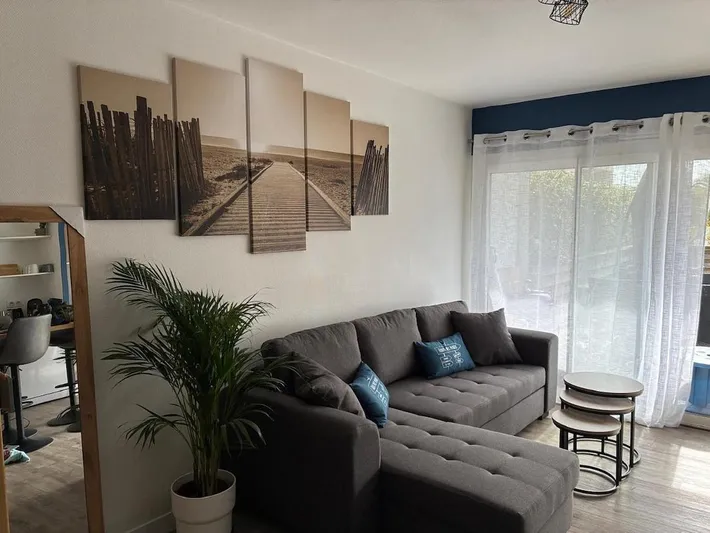 Apartamento de vacaciones para 4 personas, con jardín y terraza - 1