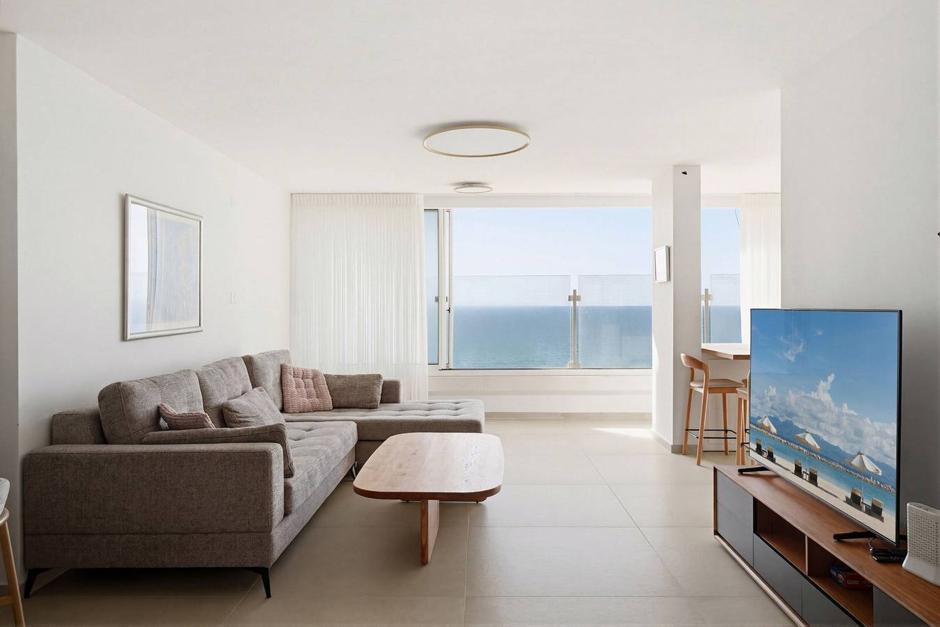 Entire apartment, Miklat Family Friendly & Stunning Sea View by Feelhome in Netanya, Center District (Israel)