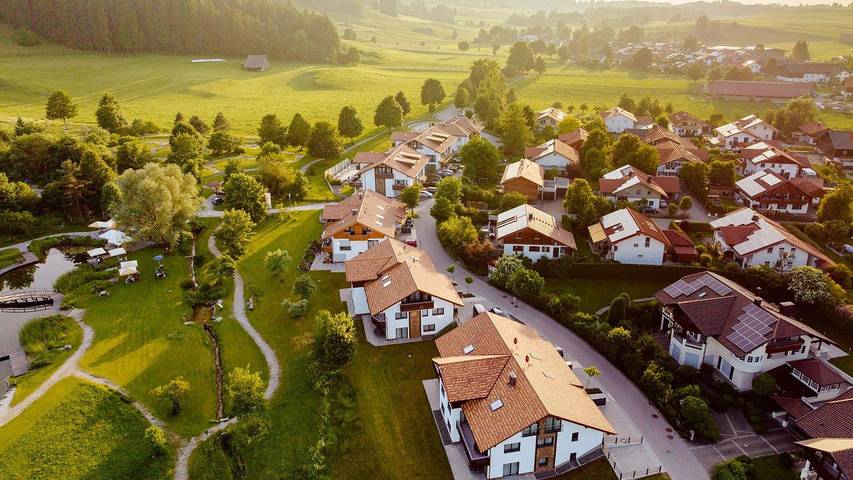 Ferienwohnung für 3 Personen, mit Pool und Garten sowie Sauna in Roßhaupten - 4