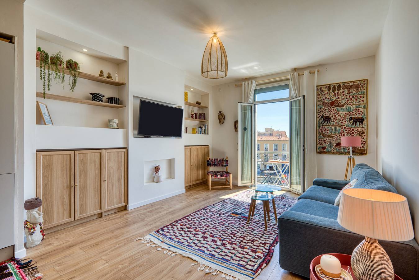 Apartamento entero, Apartamento 'Grand T2 en el corazón de la ciudad con vistas al mar, balcón y Wi-Fi' in Sete, Costa mediterránea (Francia)