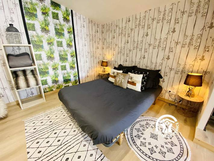 Gîte pour 2 personnes, avec terrasse ainsi que sauna et jacuzzi, animaux acceptés à Peyriac-de-Mer - 4