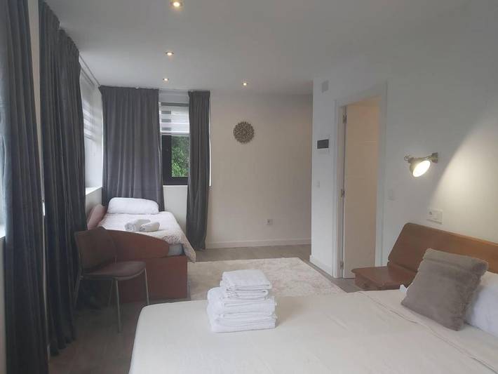 Casa rural con piscina para 3 personas, con jardín y vistas además de piscina y terraza en Provincia de La Coruña - 4