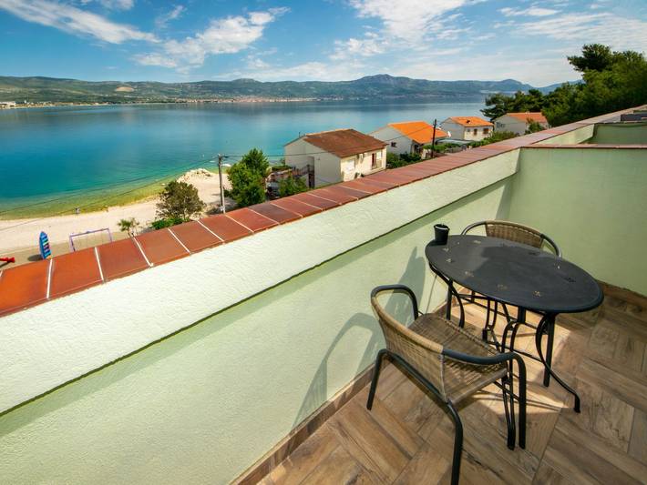 Apartament wakacyjny dla 3 osób, z Balkon w Arbanija
