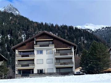 Hütte für 4 Personen, mit Balkon im Engadin