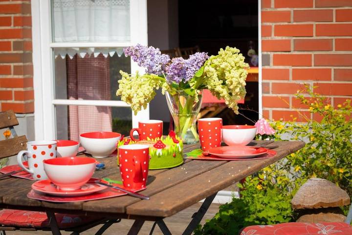 Ferienhaus für 2 Personen, mit Garten und Ausblick, mit Haustier in Börgerende-Rethwisch - 3