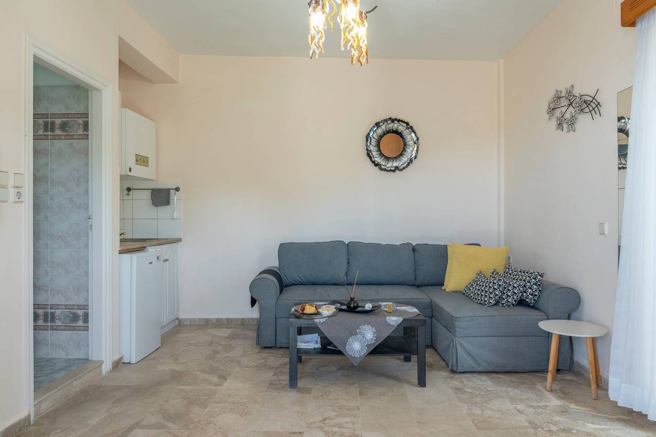 Entire apartment, Nice flat with 2 bedrooms, 2 bathrooms, sea view and sunset in Mirties, Kalymnos