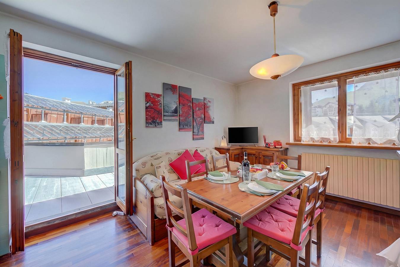 Ganze Wohnung, Sestriere Terrace Apt Few Steps From Ski in Sestriere, Via Lattea