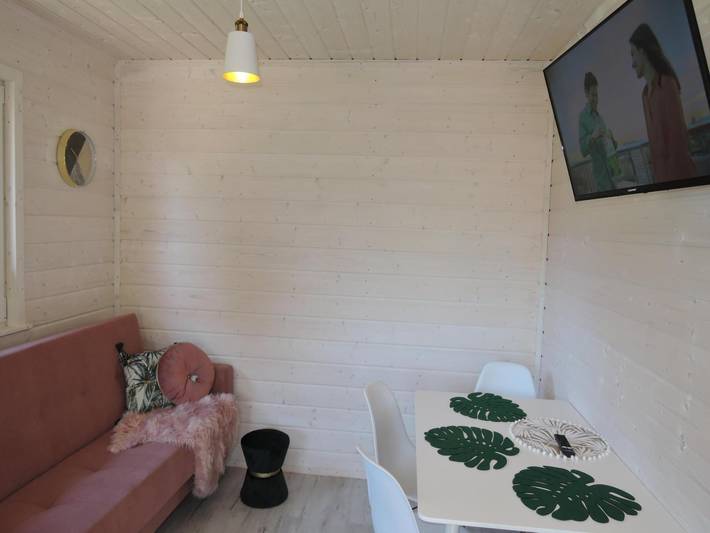 Ferienhaus Kolczewo am See und Golfplatz in Kołczewo, Stettiner Haff