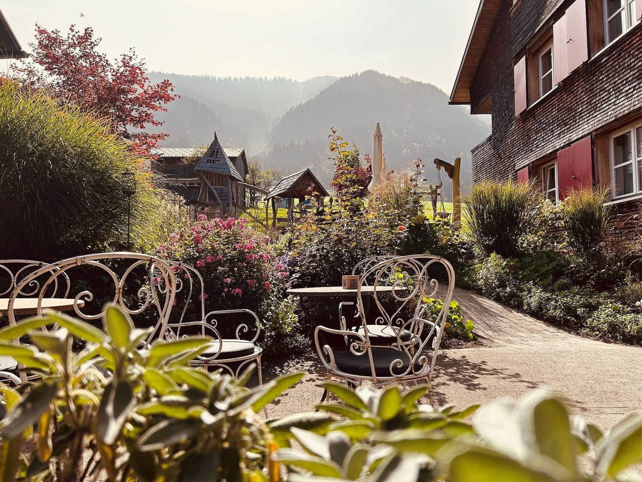 Alpen Hotel Post**** - Doppelzimmer mit Balkon in Au, Bregenzerwald