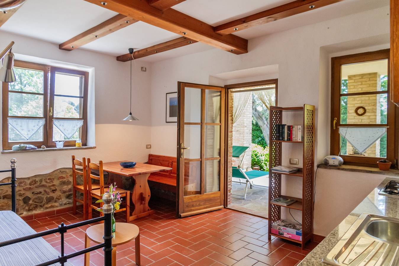 Appartamento intero, Appartamento "Casa Le Basse - Giuncarico" con terrazza privata e Wi-Fi in Gavorrano, Provincia di Grosseto