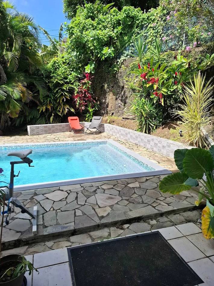 Casa de vacaciones para 2 personas, con piscina y balcón/terraza - 1