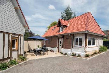 Gîte pour 4 personnes, avec jardin et terrasse, animaux acceptés à Neufchâtel-en-Bray