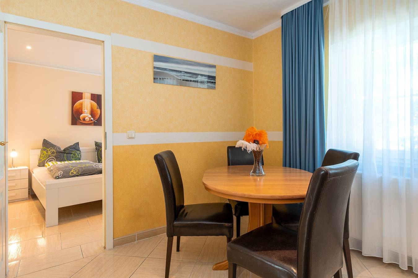 Geheel vakantieappartement, Vakantieappartement voor 4 personen met uitzicht in Sellin, Rügen