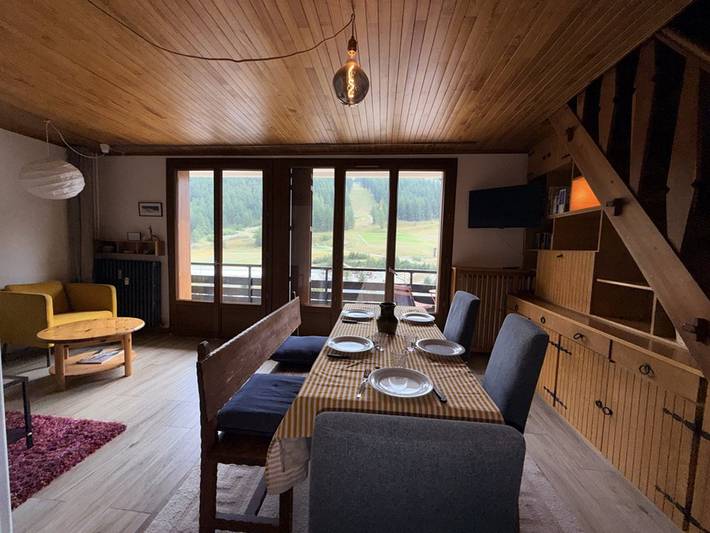 Ganze Wohnung, Duplex-Wohnung - Blick auf die Pisten in Montgenèvre, Briançon und Umgebung
