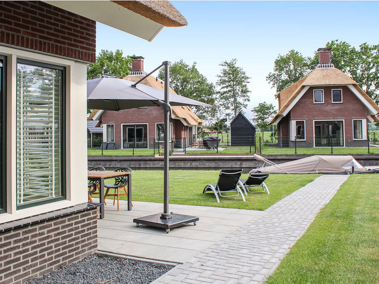 Villa mit Garten in einem Ferienpark am Wasser in Idskenhuizen, Ijsselmeer