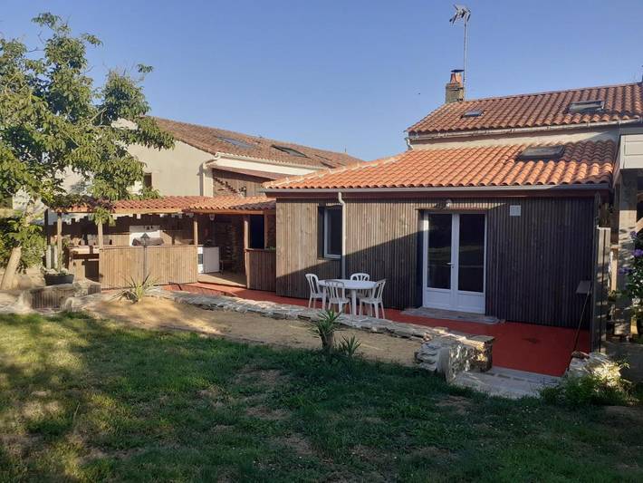 Maison de vacances pour 6 personnes, avec terrasse et jardin