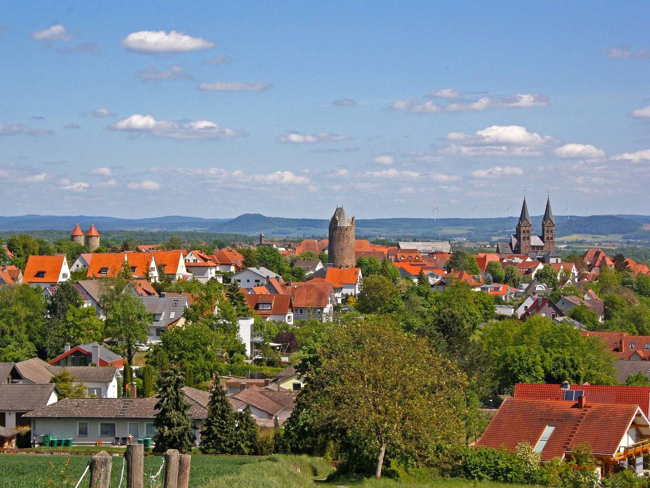 Ganze Ferienwohnung, Ferienwohnung Blick zum Grauen Turm - Ferienwohnung Blick zum Grauen Turm in Fritzlar, Schwalm-Eder-Kreis