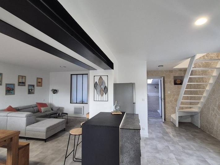 Maison de vacances pour 4 personnes, avec balcon/terrasse