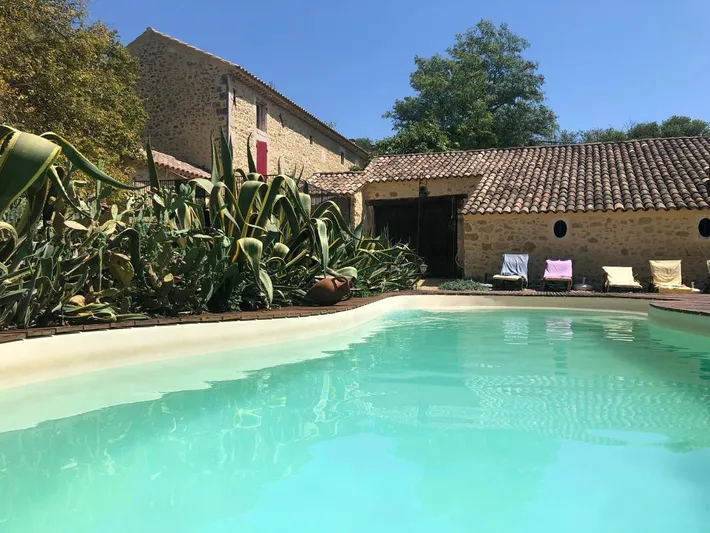 Maison de vacances pour 7 personnes, avec piscine ainsi que jardin et vue - 1