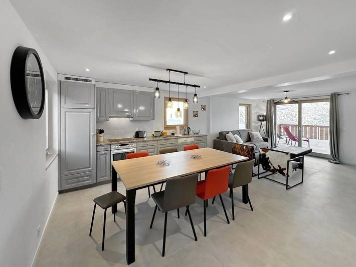 Gîte pour 8 personnes, avec terrasse à Ayent - 4