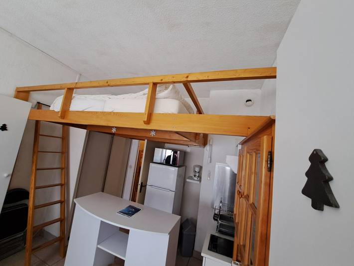 Studio entier, Studio cosy à Pra Loup, proche des pistes, pour 4 personnes in Pra-Loup (station de ski), Pra-Loup