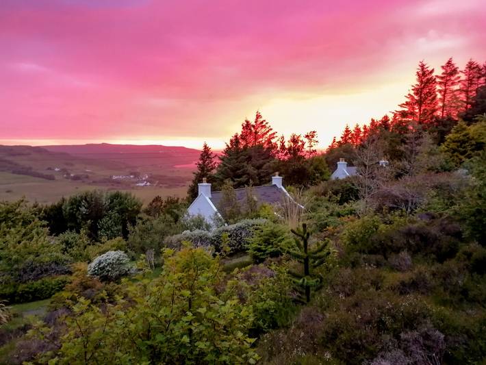 Cottage for 3 people, with garden on the Isle of Skye