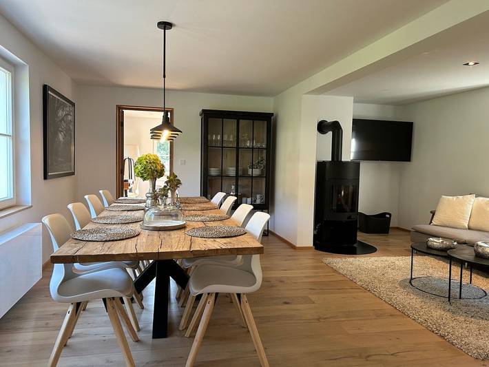 Chalet für 9 Personen, mit Terrasse und Garten sowie Sauna und Ausblick im Sauerland