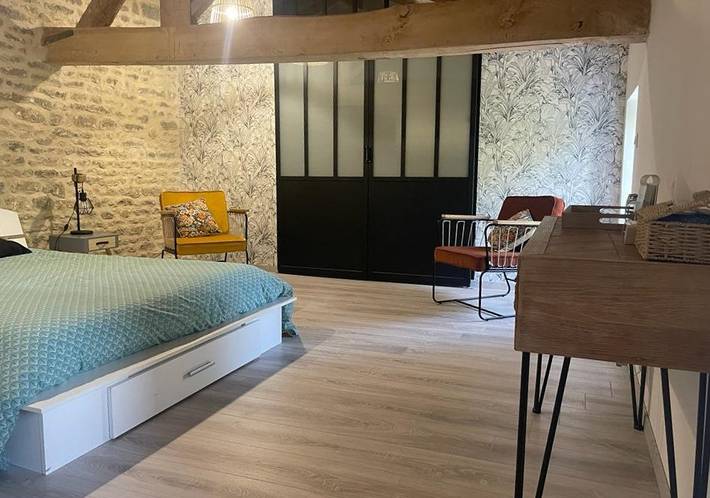 Chambre d’hôte pour 2 personnes, avec jardin