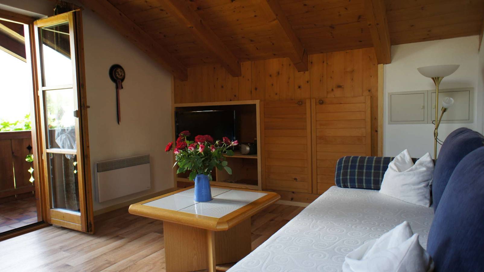 Ganze Wohnung, Ferienwohnung 'Kramerblick' mit Bergblick und Balkon in Grainau, Eibsee