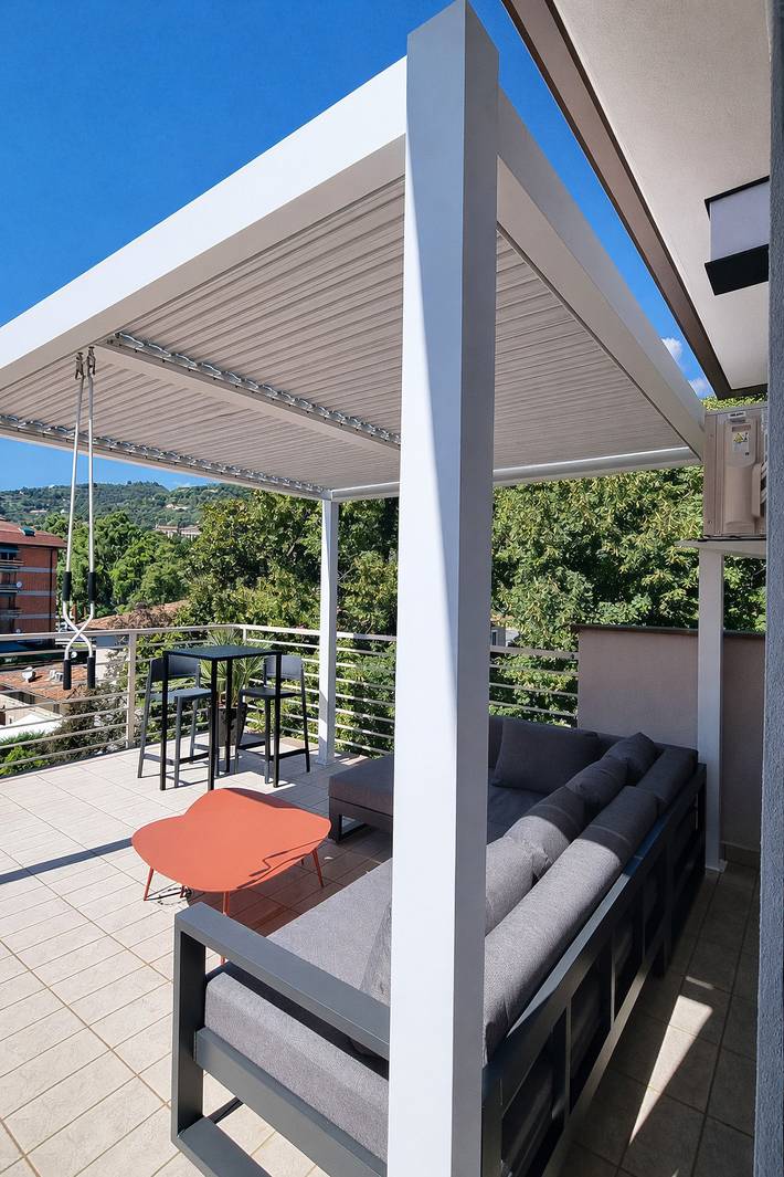 Ferienwohnung für 4 Personen, mit Terrasse in Brescia