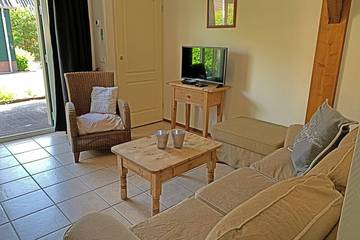 Gîte pour 3 personnes, avec terrasse et jardin dans Boskoop