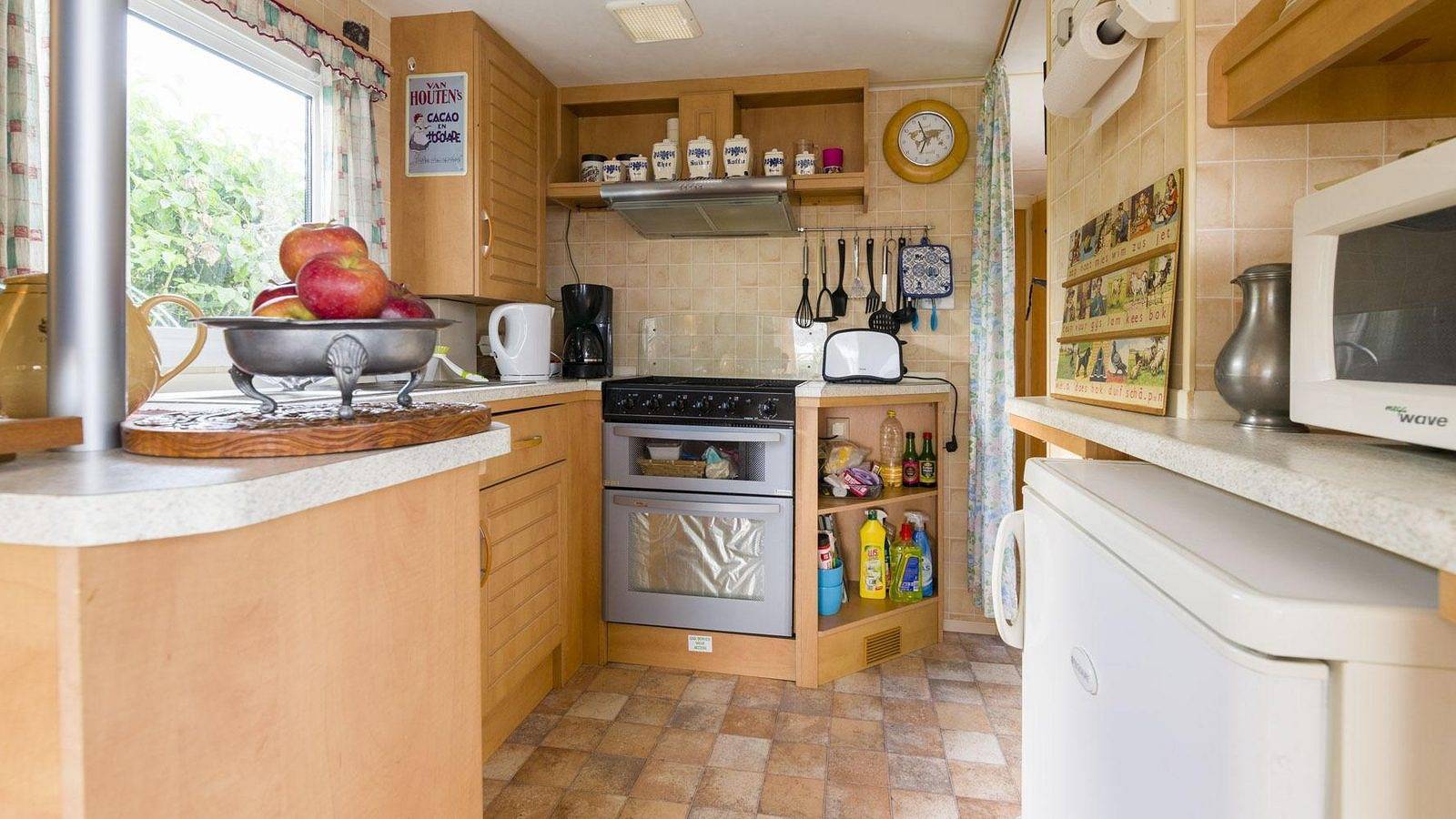 Vakantie Zeeland — Vz1109 Stacaravan in Wemeldinge in Niederländische Nordsee