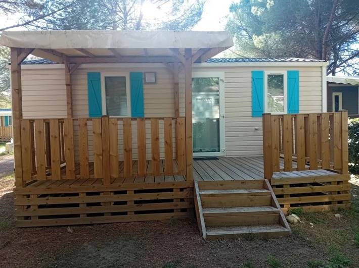 Mobil home pour 4 personnes, avec bassin pour enfant à Boisset-et-Gaujac - 3