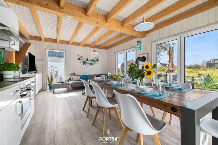 Olpekids - Infrarot-Sauna, Kamin, Badewanne, Dusche, Terrasse, Strandkorb in Olpenitz, Kappeln