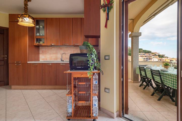Casa vacanza per 6 persone, con Balcone a Lu Bagnu
