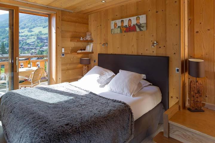Hôtel pour 2 personnes, avec jardin et jacuzzi ainsi que terrasse et sauna, animaux acceptés à Le Grand-Bornand - 4