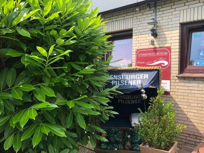 BnB für 2 Personen, mit Terrasse und Garten sowie Ausblick in Büsum