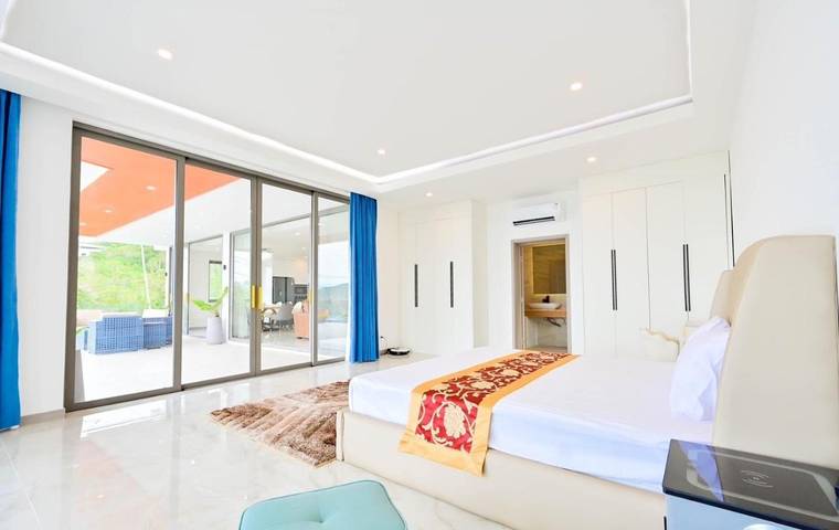 Villa pour 8 personnes, avec vue ainsi que terrasse et piscine dans Koh Samui - 4