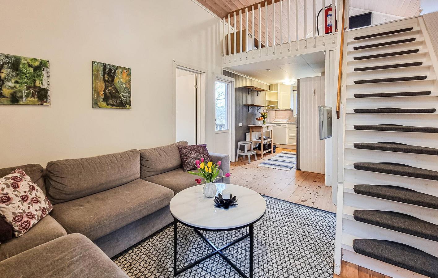 Ferienhaus für 6 Personen mit Ausblick in Vargarda, Västergötland
