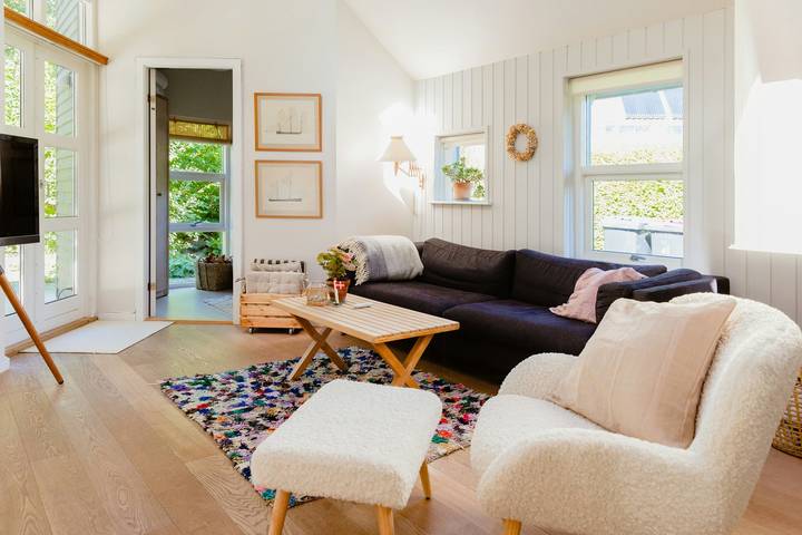 Ferieudlejning for 4 personer, med terrasse, børnevenlig i Kelstrup Strand