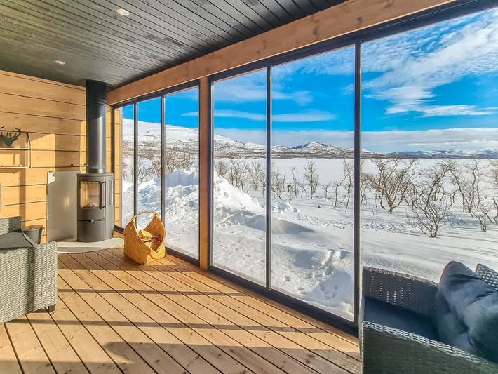 Location de vacances pour 2 personnes, avec sauna dans Laponie - 4