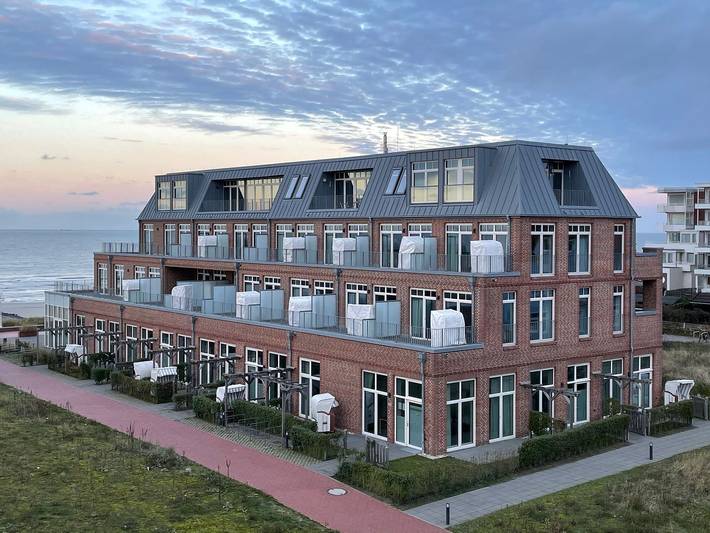Ferienwohnung für 4 Personen, mit Balkon und Sauna auf Wangerooge