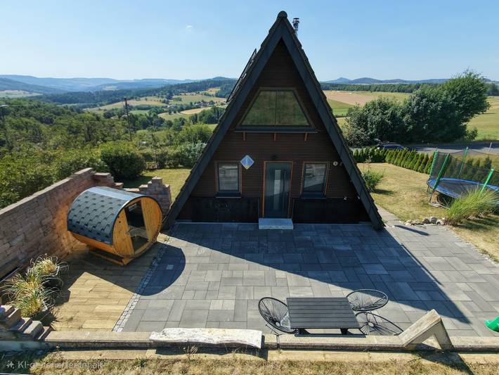 Ferienhaus für 4 Personen, mit Balkon und Terrasse sowie Garten und Ausblick in Rhön-Hessen - 2