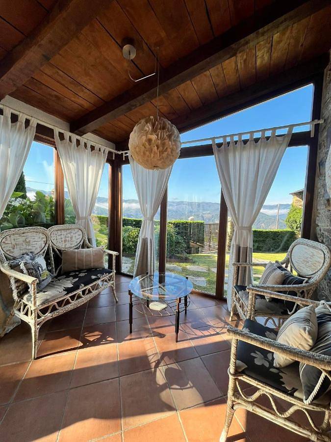 Casa rural para 13 personas, con Balcón y Terraza además de Jardín y Vistas en Provincia de Lugo - 3