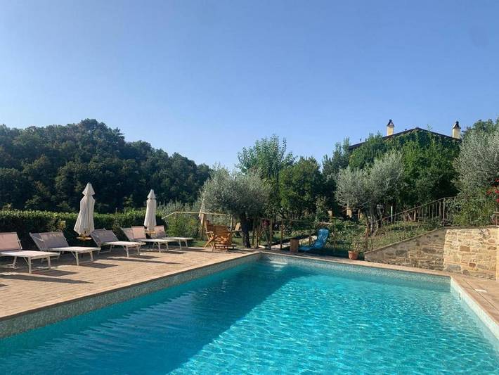 Parc de vacances pour 4 personnes, avec jardin et piscine à Gualdo Cattaneo - 4