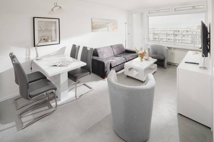 Ferienwohnung für 4 Personen, mit Balkon, mit Haustier auf Norderney