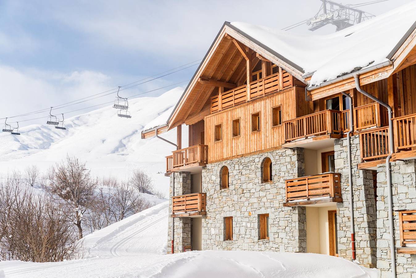 Chalet pour 6 Personnes dans La Toussuire, Fontcouverte-la-Toussuire