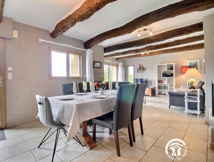 Gîte pour 6 personnes, avec sauna ainsi que jardin et terrasse à Locoal-Mendon - 3