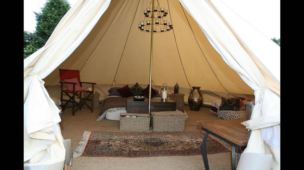 Tent in Radnage, Chiltern Hills